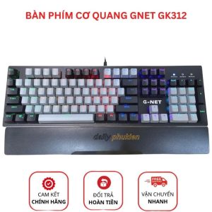 Bàn phím cơ quang Gnet GK312