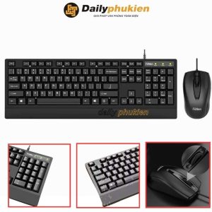 Bộ bàn phím chuột có dây Fuhlen L650 chính hãng