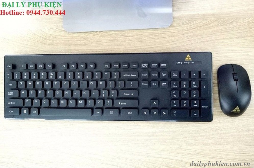 Bộ phím chuột không dây Golden Field KM-168W