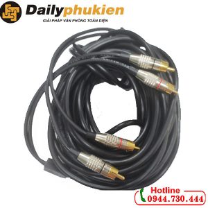 Cáp av hoa sen 10m xịn