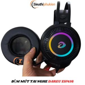 Đệm ốp tai nghe DareU EH416 đục lỗ