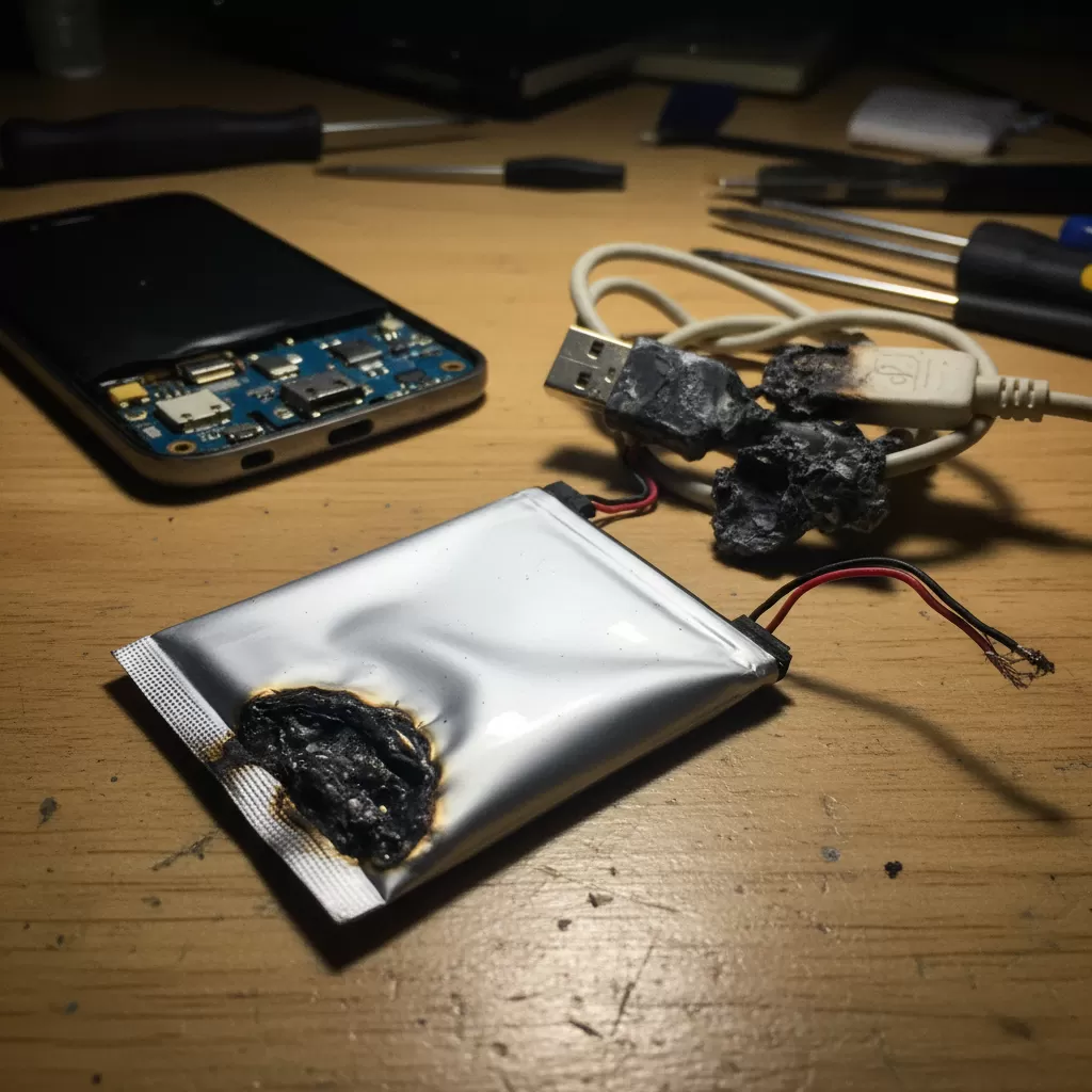 gemini_image_1772209077-1 Sử dụng adapter không phù hợp là nguyên nhân hàng đầu dẫn đến tình trạng chai và phồng pin