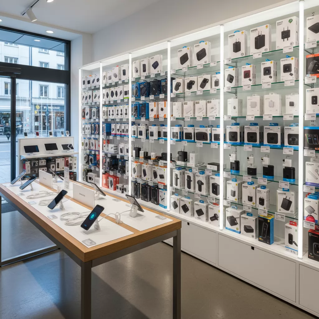 Lựa chọn mua sắm tại cửa hàng chuyên doanh giúp đảm bảo chất lượng phụ kiện điện tử