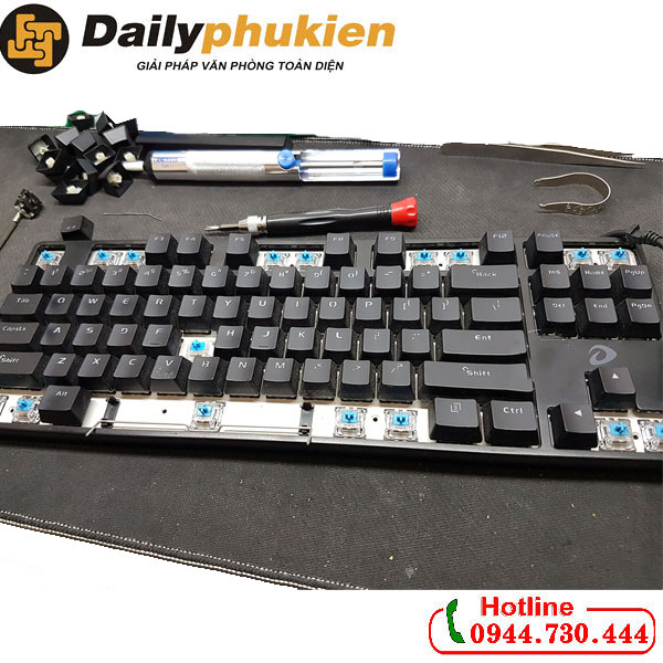 Sửa bàn phím cơ dareu liệt một hàng