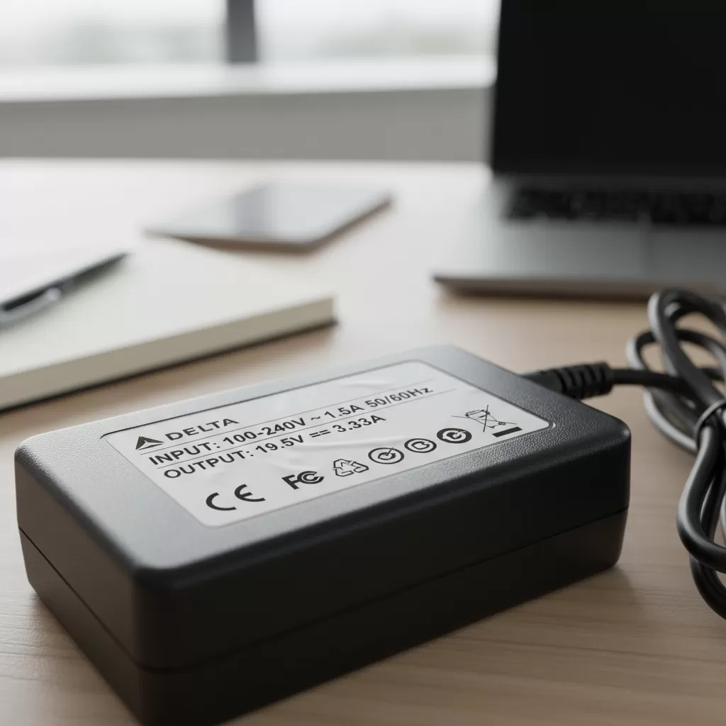 Kiểm tra kỹ các thông số Output trên nhãn sạc để chọn loại tương thích