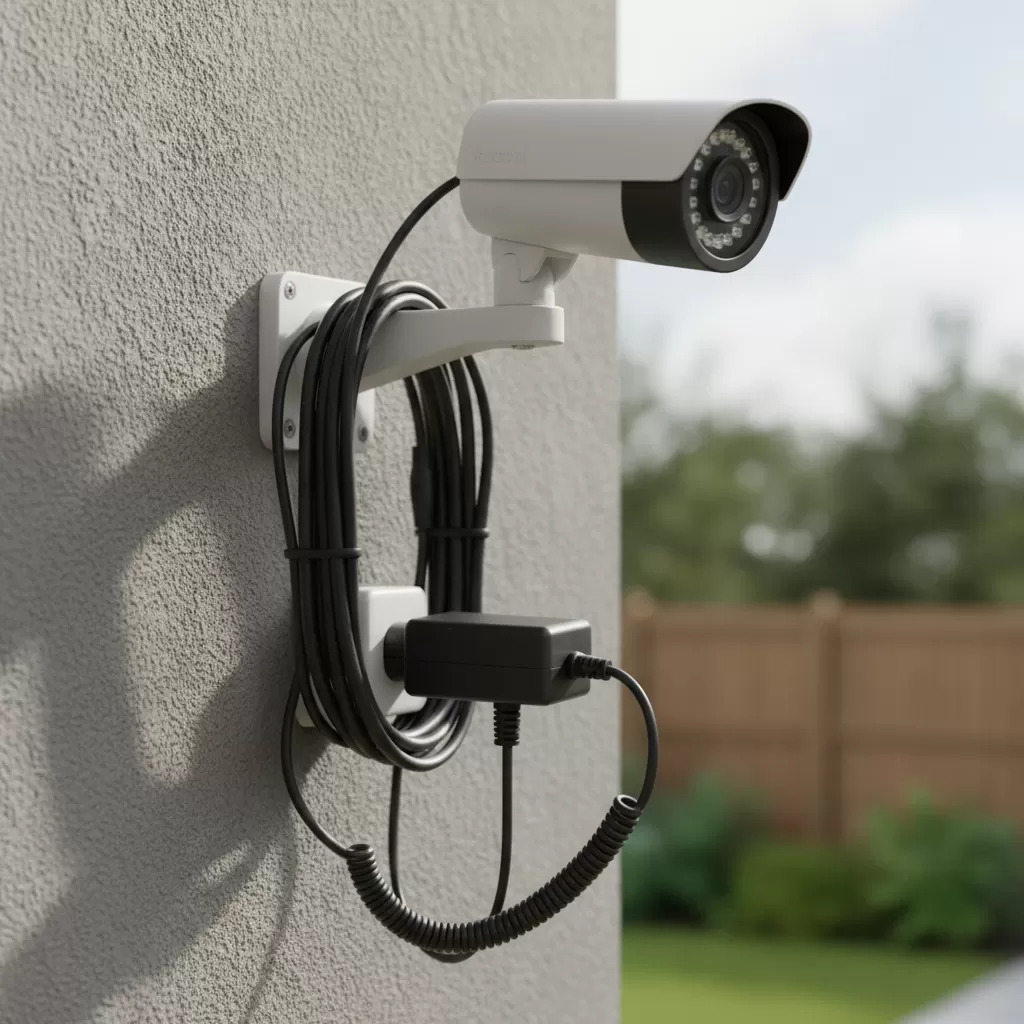 Adapter 12V đóng vai trò quan trọng trong việc vận hành hệ thống camera an ninh