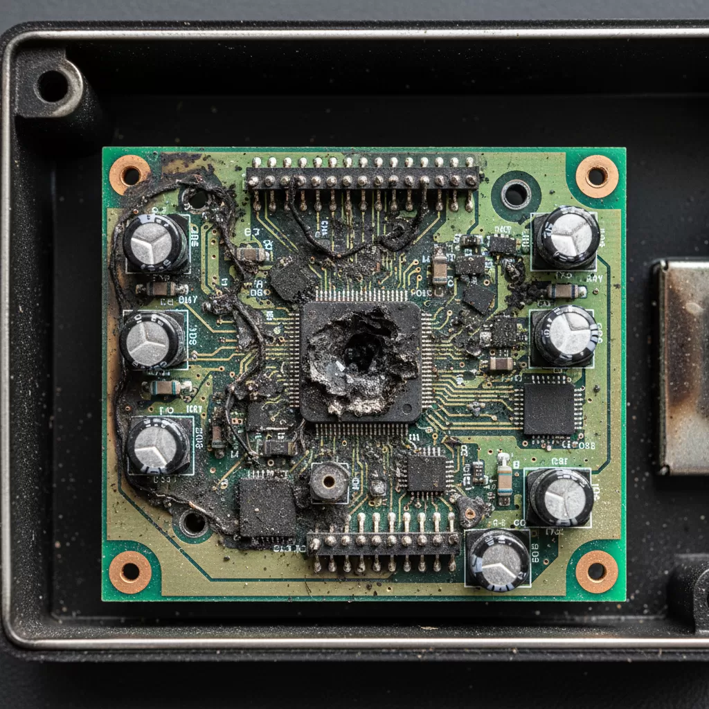 Nguy cơ hư hỏng linh kiện điện tử khi sử dụng bộ nguồn kém chất lượng