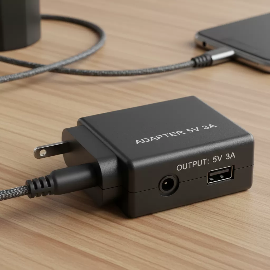 Bộ nguồn adapter 5V 3A là linh kiện quan trọng cho nhiều thiết bị điện tử