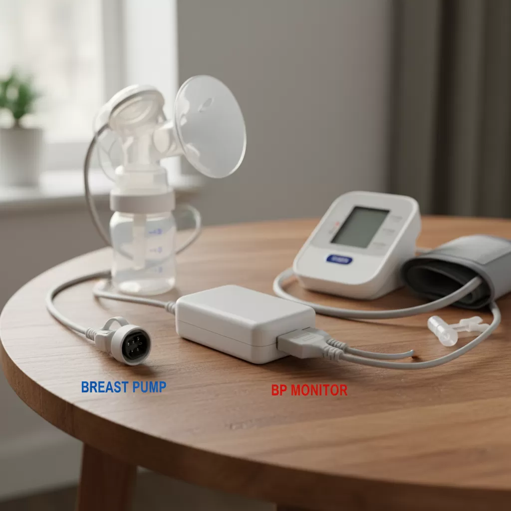 gemini_image_1772176211 Lựa chọn bộ nguồn phù hợp là yếu tố sống còn đảm bảo sự ổn định cho thiết bị y tế gia đình