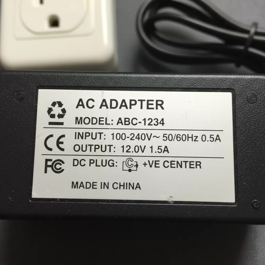 gemini_image_1772176960 Hiểu rõ các thông số trên nhãn adapter giúp bảo vệ thiết bị điện tử của bạn