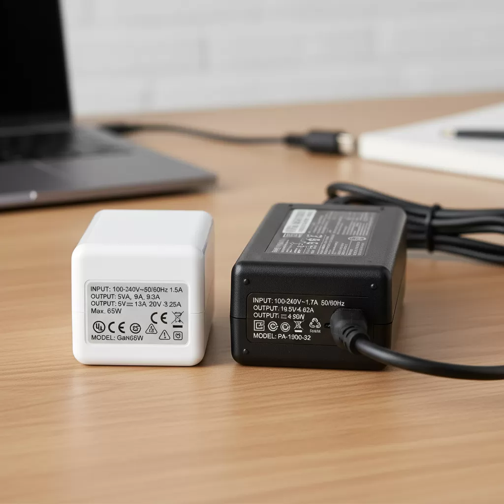 gemini_image_1772177412-1 Luôn đối chiếu kỹ chỉ số Volt trên adapter cũ và mới trước khi sử dụng