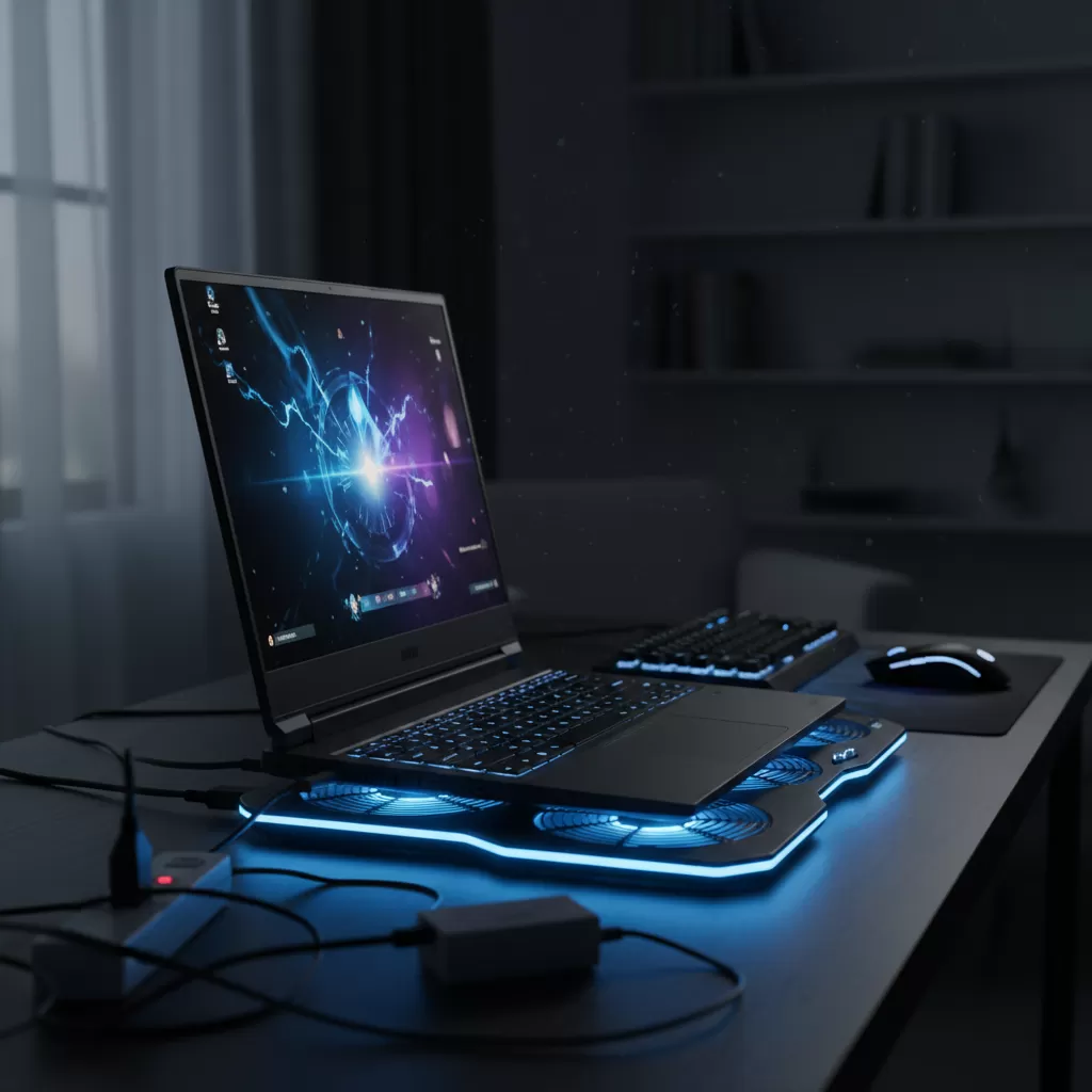 Sử dụng đế tản nhiệt là cách hiệu quả để giảm nhiệt độ cho pin khi cắm sạc liên tục