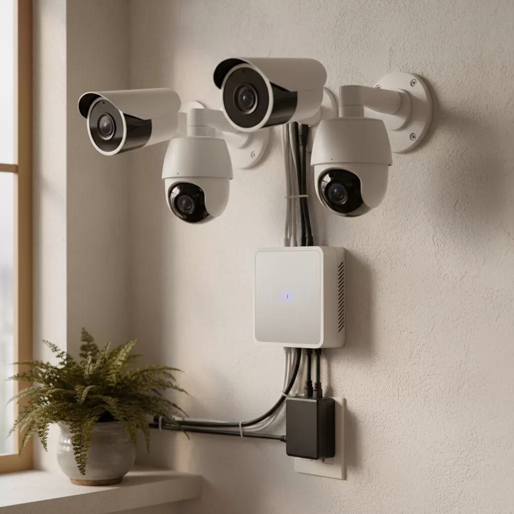 Lựa chọn nguồn điện phù hợp là yếu tố then chốt cho sự ổn định của hệ thống camera gia đình