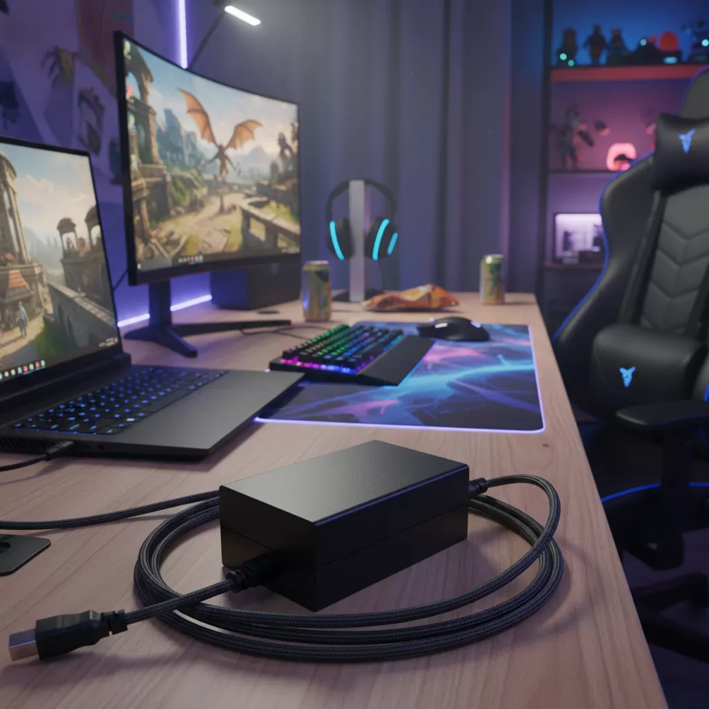 Sạc laptop gaming đóng vai trò quan trọng trong việc duy trì hiệu suất máy