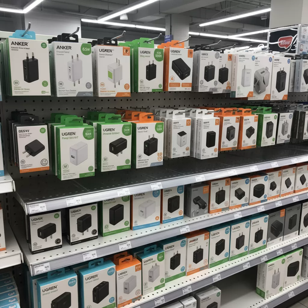 Thị trường adapter lẻ rất đa dạng với nhiều phân khúc giá và chất lượng khác nhau