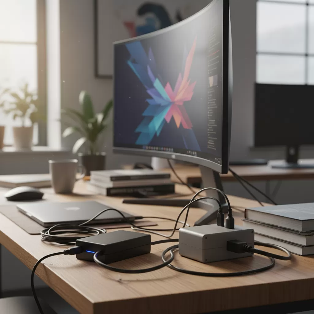 Sự khác biệt về ngoại hình và thông số giữa adapter laptop và adapter màn hình