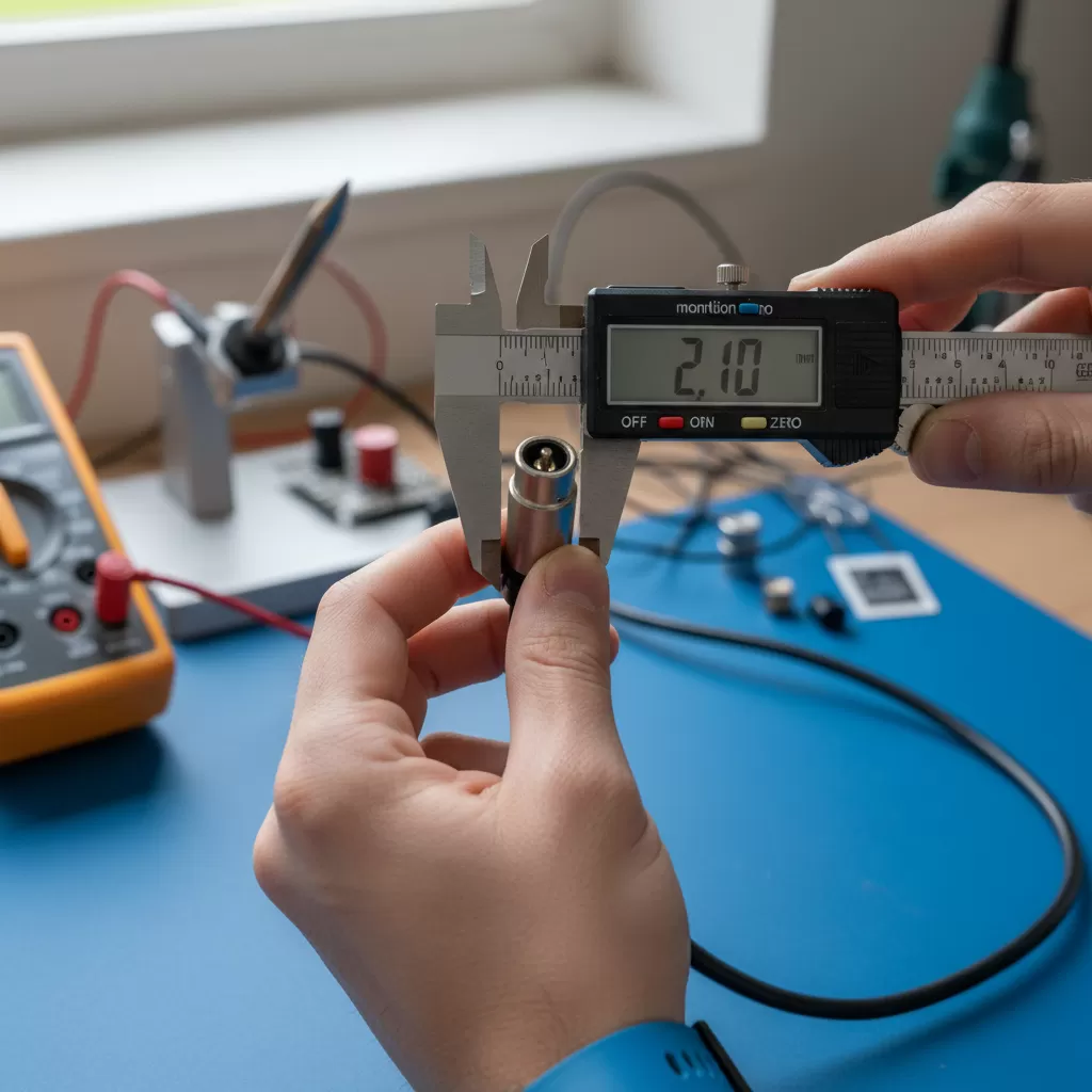 Kiểm tra kích thước đầu cắm để đảm bảo độ tương thích tuyệt đối