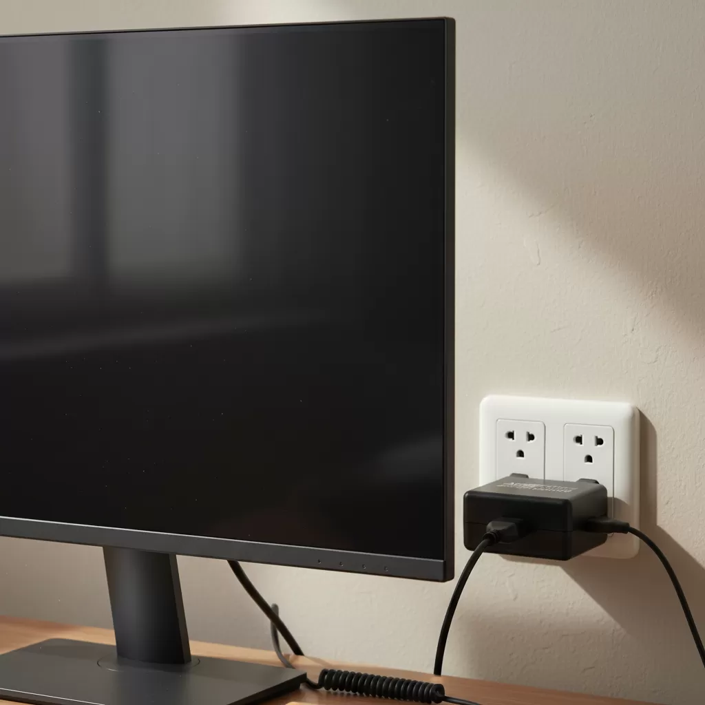 Màn hình không lên nguồn thường bắt nguồn từ các sự cố liên quan đến bộ adapter