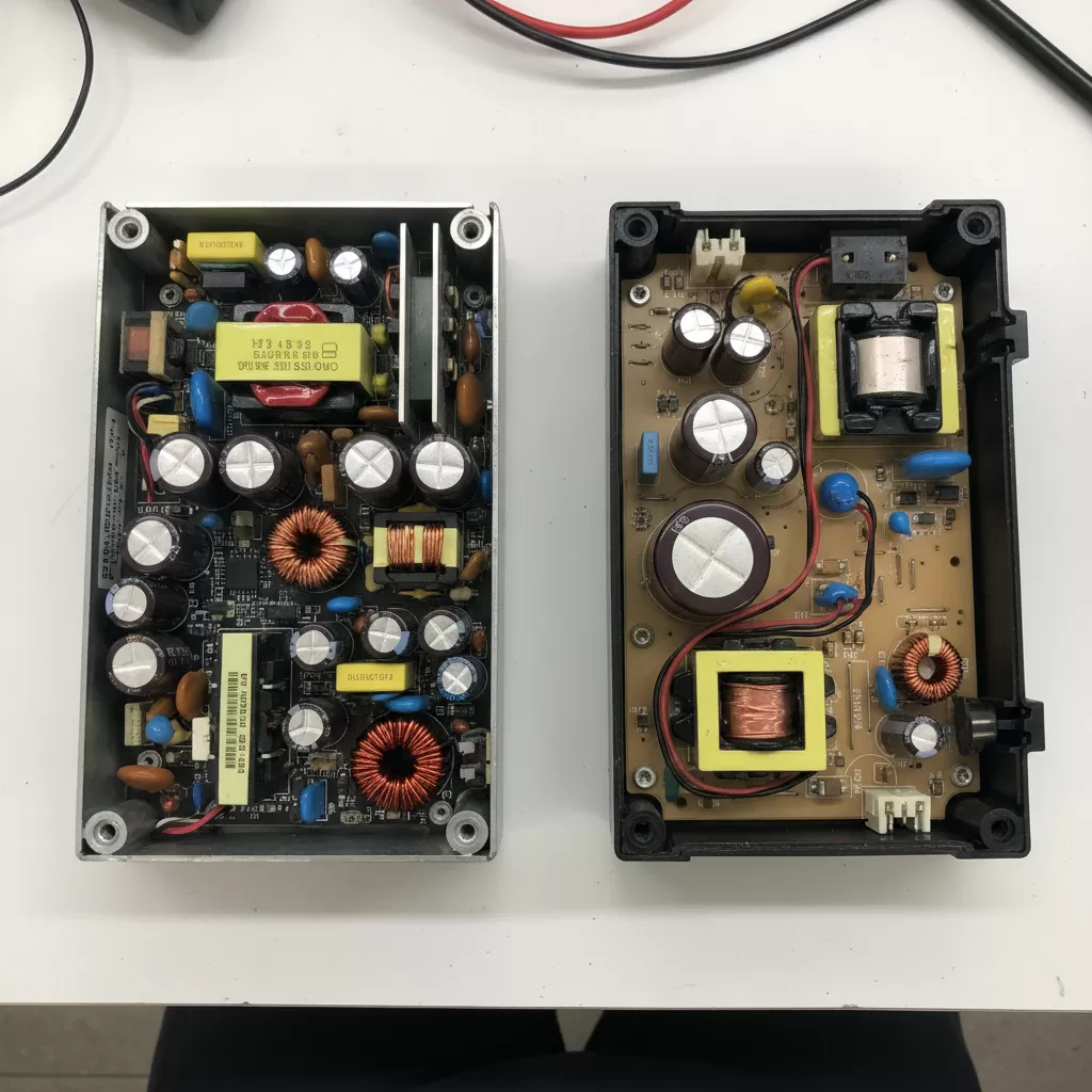 Sự khác biệt rõ rệt về chất lượng linh kiện giữa adapter tháo máy và hàng linh kiện giá rẻ