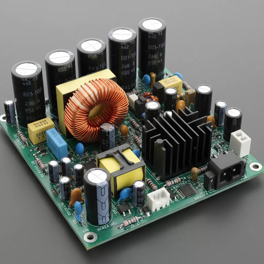 Cấu tạo bên trong của một bộ nguồn switching phổ biến trên thị trường