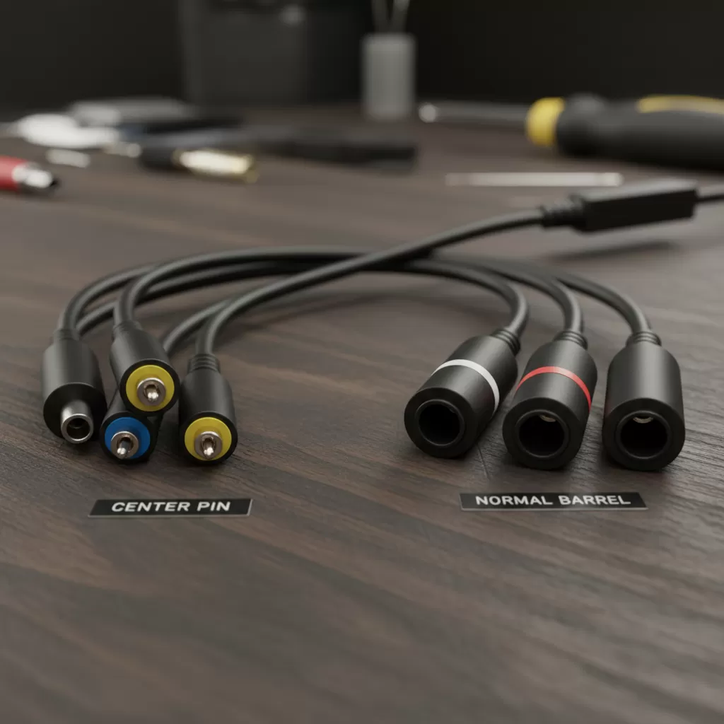 Phân biệt đầu cắm sạc có kim ở giữa và đầu cắm sạc dạng rỗng thông thường