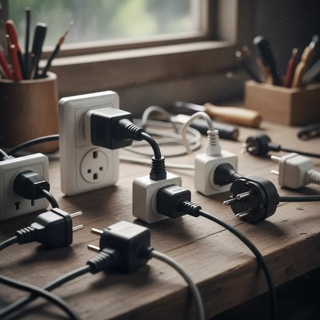 Sự đa dạng của các chuẩn phích cắm điện trên toàn thế giới đòi hỏi sự hỗ trợ của jack chuyển đổi